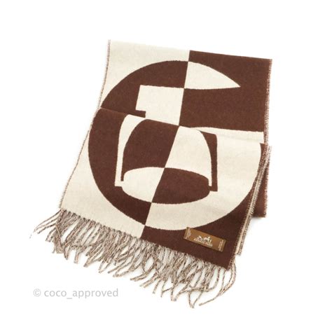 hermes casaque charms muffler|Casaque Charms Cashmere Muffler .